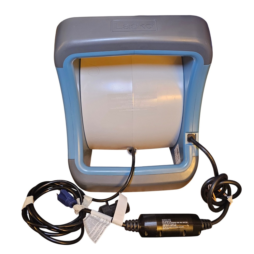 Lasko Misto 7054 Outdoor Misting Fan Blue Gray 3 Speed Oscillating Blower Fan - Picture 11 of 13